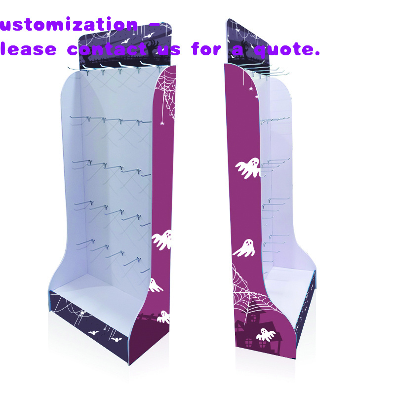 Phone Accessories Rack Display - Rak Display Portabel PVC untuk Supermarket,