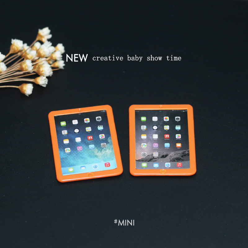 Phone Accessories Europe - 1:12 Rumah Boneka Simulasi Mini Tablet