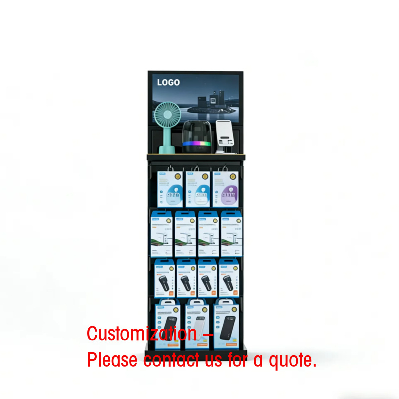 Phone Accessories Rack Display - custom.Harga Rak Display Aksesoris Ponsel Multifungsi