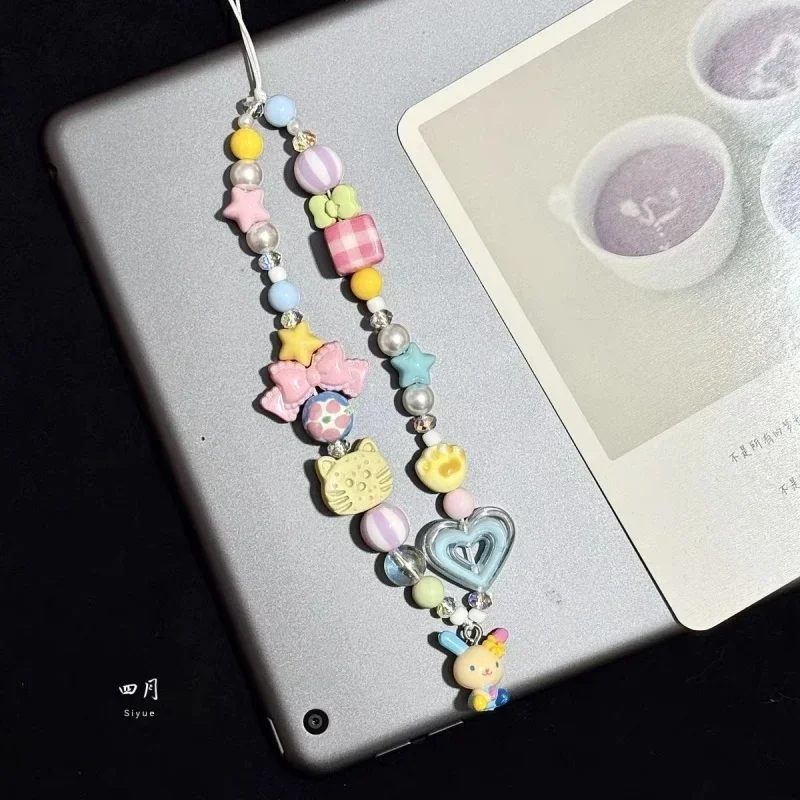 Phone Accessories Diy - Gantungan Kunci Ponsel Manik-Manik Warna-Warni Usahana,
