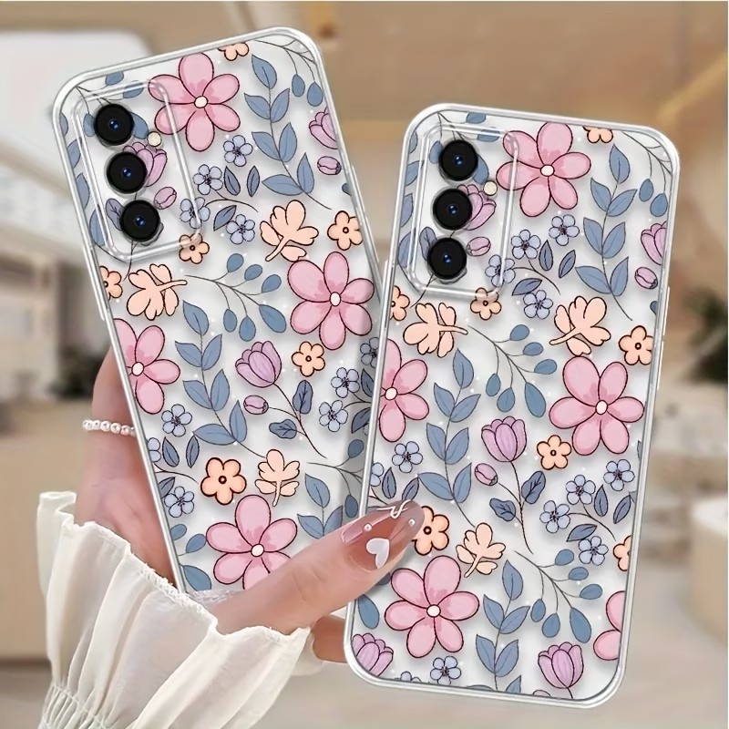 Samsung Accessories Phone - Casing Ponsel Bening Anti Selip untuk