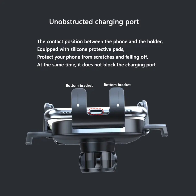 Phone Accessories Holder Car - Penyangga Ponsel Mobil Universal, Dapat Dilipat