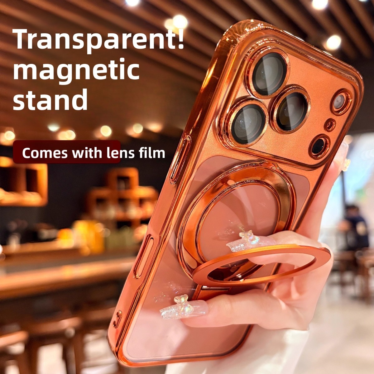 Phone Ring Holder - Casing Ponsel Magnetik Magsafe untuk iPhone