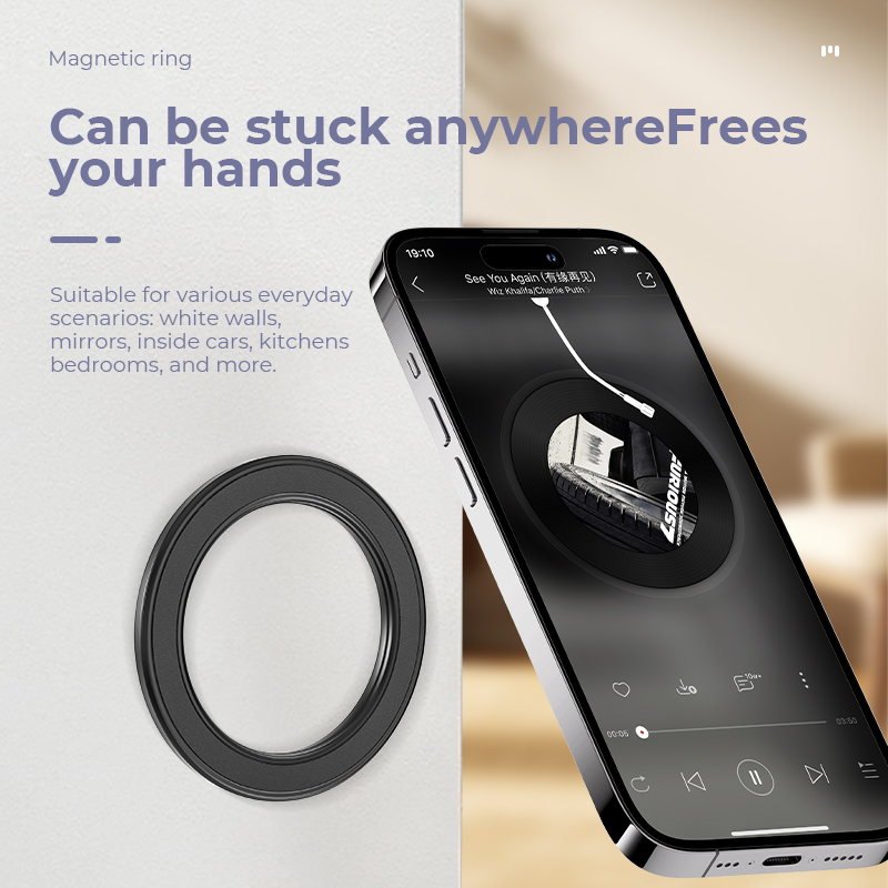 Phone Ring Holder - Penyangga Ponsel Magnetik Kuat Magsafe, Dudukan
