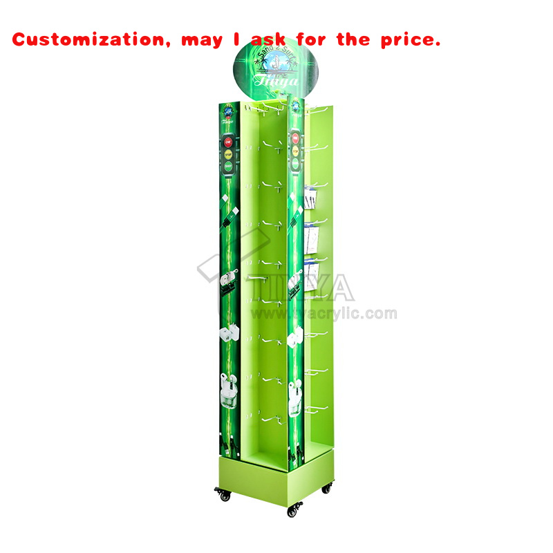 Phone Accessories Rack Display - Rak Display Pengisian Daya USB Mobil