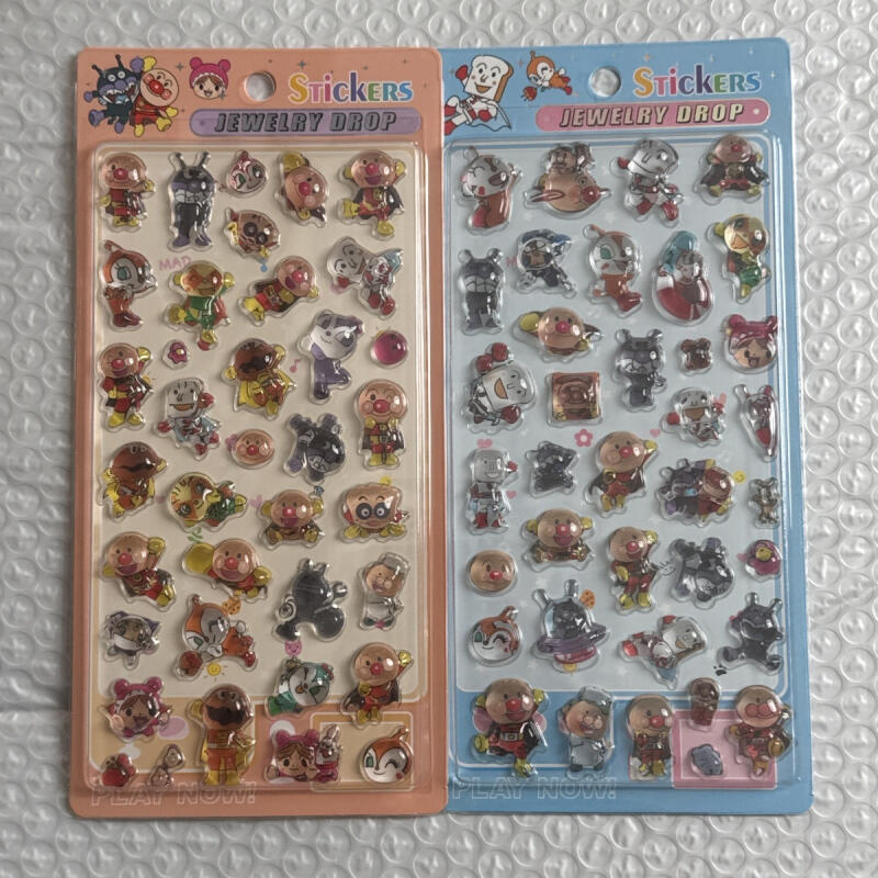 Phone Accessories Diy - Stiker Relief 3D Anpanman Kawaii Stiker