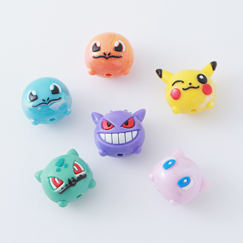 12 Buah Manik Pokémon DIY Tali - Phone Accessories Diy ulasan dan harga