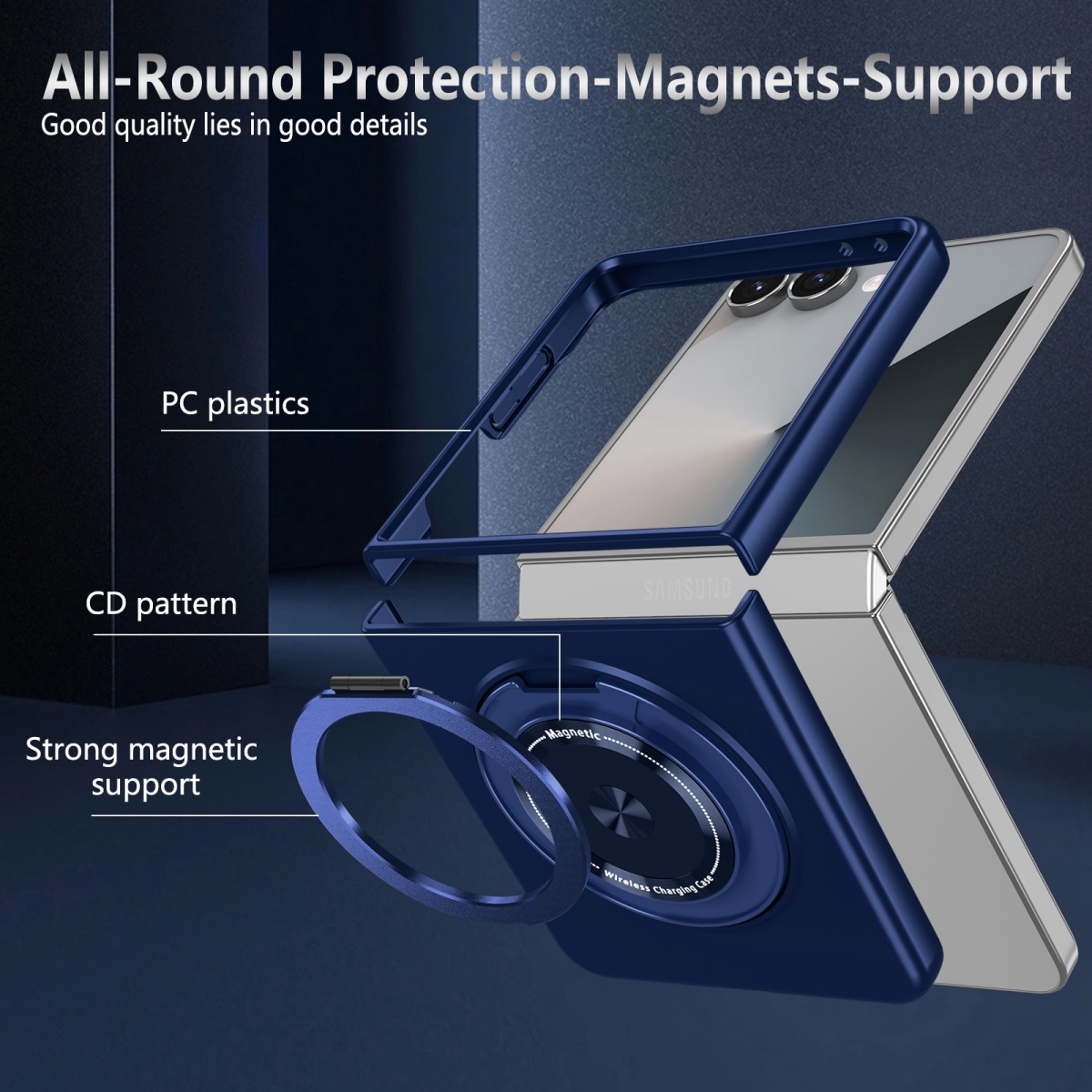 Casing Ponsel Tempat Cincin Pu - Phone Ring Holder ulasan dan harga