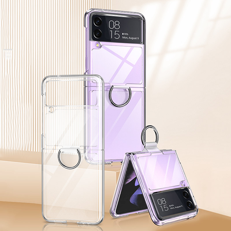 Casing Transparan Anti Guncang - Phone Ring Holder ulasan dan harga
