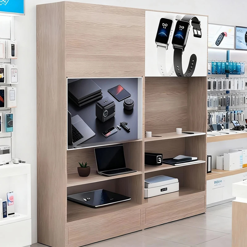 Rak Display Pakaian Logam Ukur - Phone Accessories Rack Display ulasan dan harga