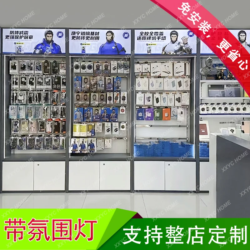 Rak display aksesoris ponsel,  - Phone Accessories Rack Display ulasan dan harga