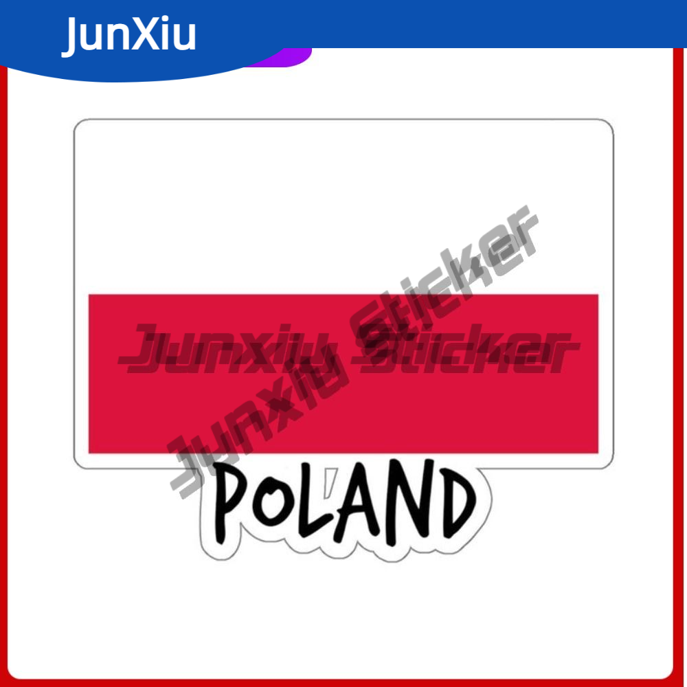 Stiker Bendera Polandia Stiker - Phone Accessories Europe ulasan dan harga