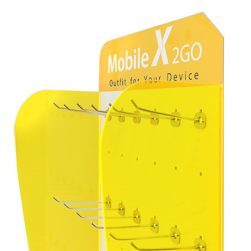 Rak Display Akrilik Supermarke - Phone Accessories Rack Display ulasan dan harga