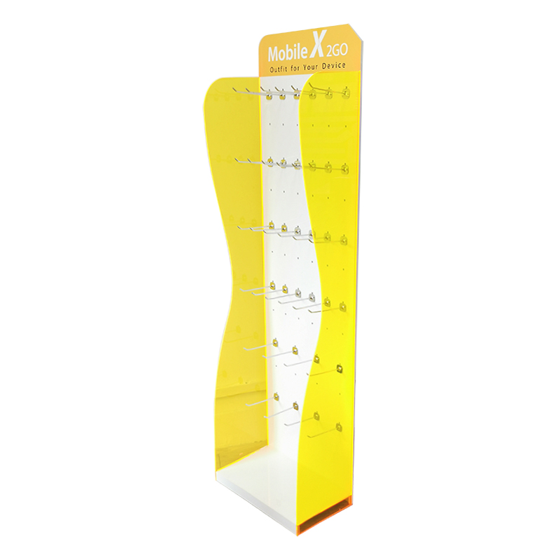 Rak Display Akrilik Supermarke - Phone Accessories Rack Display ulasan dan harga