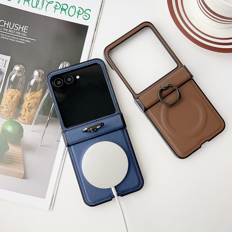 Casing Ponsel Kulit dengan Rin - Phone Ring Holder ulasan dan harga