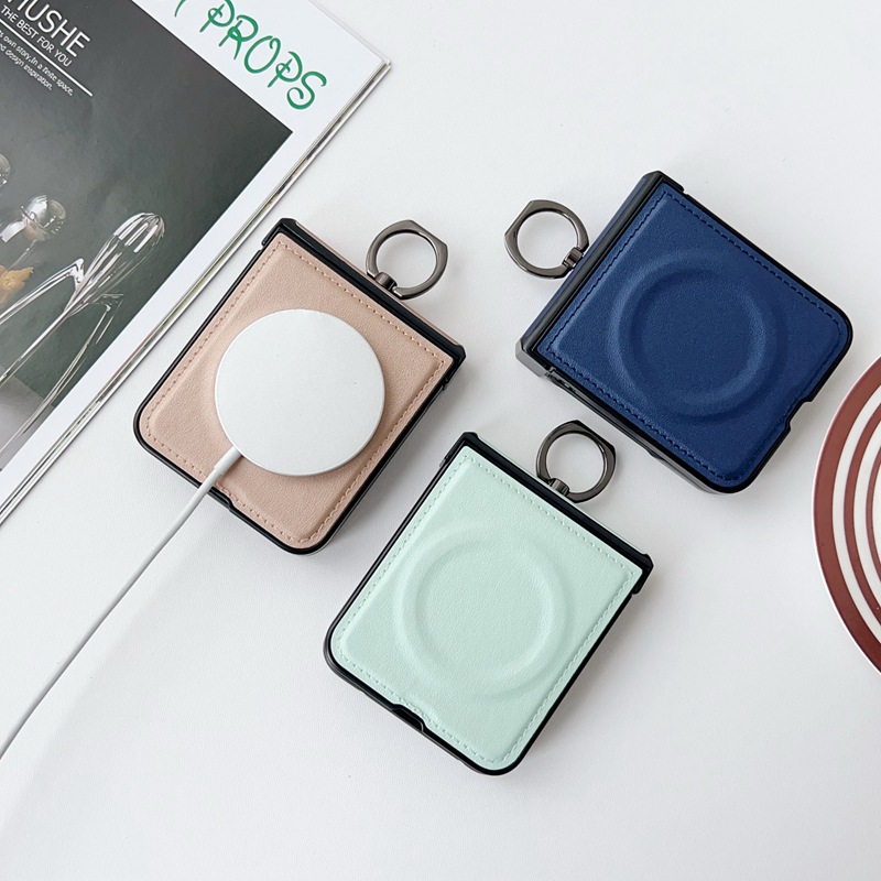 Casing Ponsel Kulit dengan Rin - Phone Ring Holder ulasan dan harga