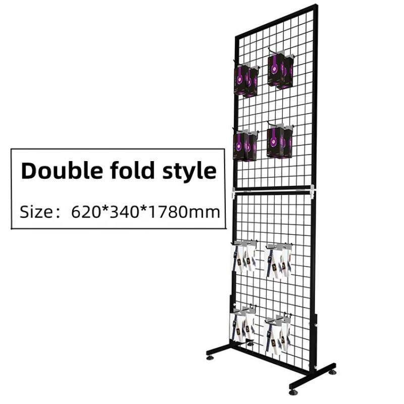 Rak Display Kawat Logam untuk  - Phone Accessories Rack Display ulasan dan harga