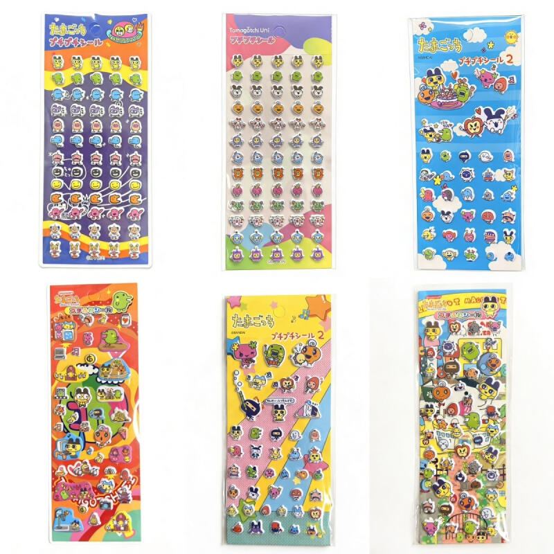 6 Buah Stiker Gelembung Kartun - Phone Accessories Diy ulasan dan harga