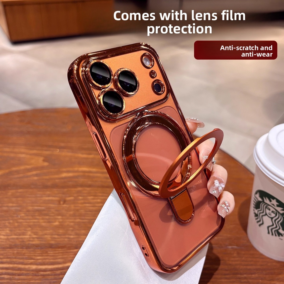 Casing Ponsel Magnetik Magsafe - Phone Ring Holder ulasan dan harga