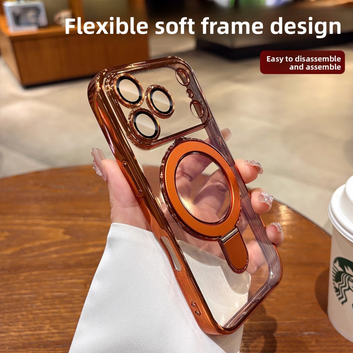 Casing Ponsel Magnetik Magsafe - Phone Ring Holder ulasan dan harga