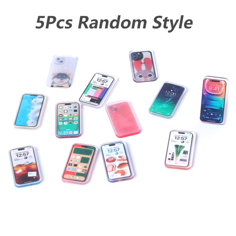 **5 Buah Miniatur Rumah Boneka - Phone Accessories Europe ulasan dan harga