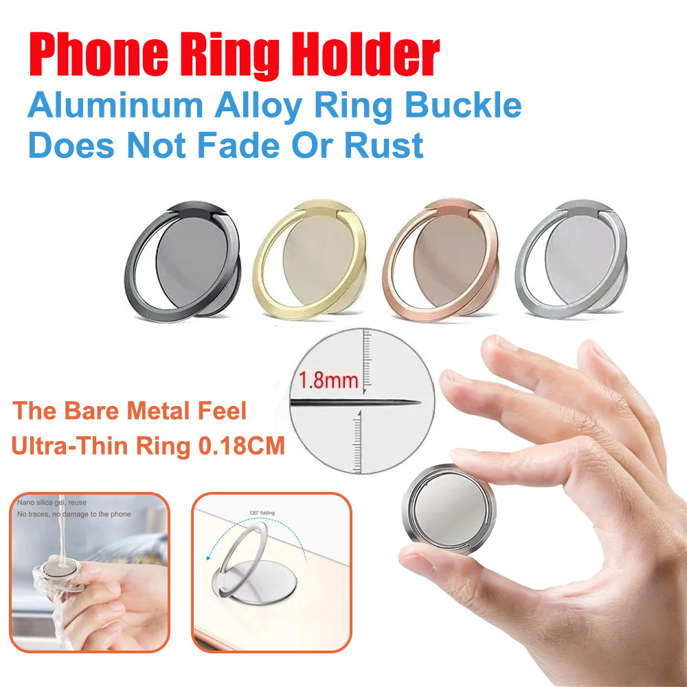 Penyangga Cincin Logam Ultra T - Phone Accessories Holder Car ulasan dan harga