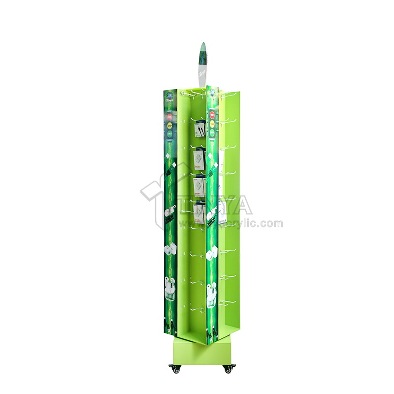Rak Display Pengisian Daya USB - Phone Accessories Rack Display ulasan dan harga