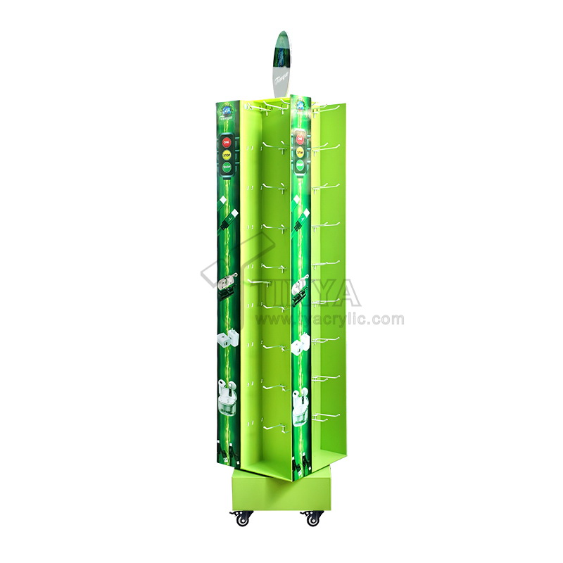 Rak Display Pengisian Daya USB - Phone Accessories Rack Display ulasan dan harga